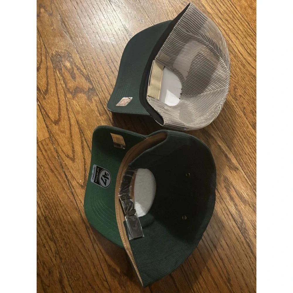 Green Bay Packers '47  Adjustable Hat Lot Of Two Brand‎ New With Tags